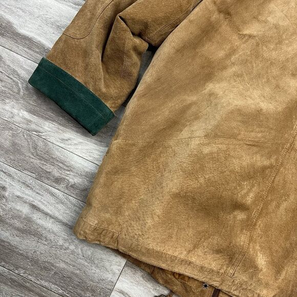 Vintage Global Identity G-III Suede Chore Coat 90s - Picture 13 of 16